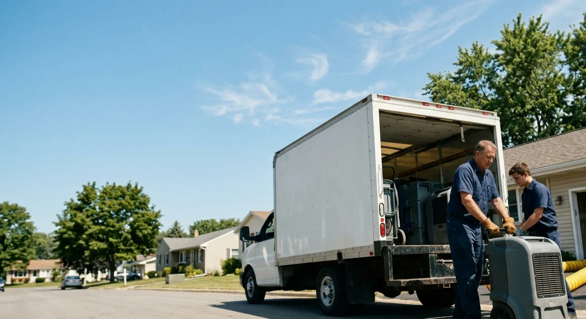 Water Damage Cleanup in Lakeland, MI near me